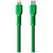 Cavo Di Ricarica E Sincronizzazione Usb-c A Lightning Da 2,4 A, 27 W, 1,8 M, Verde - Foto miniatura 3