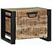 Bauli Portaoggetti 40 x 30 x 30 cm Legno massello di mango - Foto miniatura 1