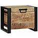 Bauli Portaoggetti 40 x 30 x 30 cm Legno massello di mango - Foto miniatura 3