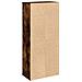 Mobile da Bagno con Portarotolo Rovere Fumo 39x22x90 cm - Foto miniatura 7
