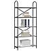 Libreria Grigio sonoma 80 x 30 x 183 cm Legno multistrato - Foto miniatura 3