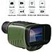 Monocolo Portatile Per Visione Notturna Digitale Uhd 2.5k Con Zoom Ottico 4x E Illuminatore A rarossi Green - Foto miniatura 4