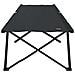 Letto da campeggio pieghevole Pieghevole Nero 206 x 76 x 74 cm - Foto miniatura 4