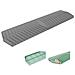 Tappetino Scolapiatti Inclinato In Silicone Da 35 Cm Per Lavello Cucina - Pad Drenaggio Acqua Automatico Grey - Foto miniatura 1