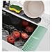 Tappetino Scolapiatti Inclinato In Silicone Da 35 Cm Per Lavello Cucina - Pad Drenaggio Acqua Automatico Grey - Foto miniatura 4