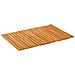 Tappeto da bagno Marrone 60 x 40 cm Legno di Acacia Massello - Foto miniatura 5