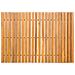 Tappeto da bagno Marrone 60 x 40 cm Legno di Acacia Massello - Foto miniatura 7