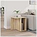 Tavolino Rovere Sonoma 37 x 32 x 40 cm Legno multistrato - Foto miniatura 4