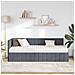 Struttura Letto Angolare con Materasso 2 pcs Grigio Velluto - Foto miniatura 3