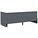 Struttura Letto Angolare con Materasso 2 pcs Grigio Velluto - Foto miniatura 9