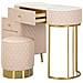 Consolle Trucco Vkh22-rosa-legno-120x40x75 Cm - Foto miniatura 3
