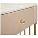 Consolle Trucco Vkh22-rosa-legno-120x40x75 Cm - Foto miniatura 5