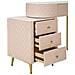 Consolle Trucco Vkh22-rosa-legno-120x40x75 Cm - Foto miniatura 6