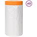 Telo per polvere con nastro adesivo 12 pcs 110 x 3300 cm HDPE - Foto miniatura 1