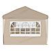 Tenda per feste a pop-up 575 x 289 x 245 cm Crema - Foto miniatura 6