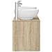 Set di mobili per il bagno 3 pz Rovere Sonoma - Foto miniatura 2