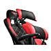Sedia Gaming GXT 707R Resto in Tessuto con Doppio Cuscino Colore Nero / Rosso - Foto miniatura 4