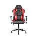 Sedia Gaming GXT 707R Resto in Tessuto con Doppio Cuscino Colore Nero / Rosso - Foto miniatura 1