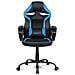 DR50 Sedia Gaming per PC da 120 kg Sedia imbottita Tappezzata e Schienale Imbottito Tappezzato Colore Nero e Blu - Foto miniatura 2