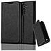Custodia Compatibile Con Lg K7 2017 In Nero Di Notte - Coperchio Protettiva Con Chiusura Magnetica, Funzione Stand E Tasca Per Le Carte - Foto miniatura 1