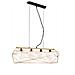 Lampadario Abraxas Nero / oro 4xe27 106x29,5x28cm - Foto miniatura 2