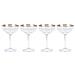 Set Coppe Champagne Da 4 Pezzi, In Vetro Trasparente - Foto miniatura 5