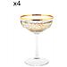 Set Coppe Champagne Da 4 Pezzi, In Vetro Trasparente - Foto miniatura 8