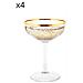 Set Coppe Champagne Da 4 Pezzi, In Vetro Trasparente - Foto miniatura 11