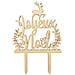 Cake Topper In Legno - Joyeux Noël In Francese) - Foto miniatura 3