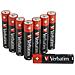 1x8 Verbatim Alkaline Batterie Micro AAA LR 03 49502 - Foto miniatura 3
