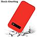 Custodia Compatibile Con Samsung Galaxy S10 In Liquid Rosso - Coperchio Protettivo In Silicone Tpu Flessibile - Foto miniatura 6