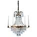100602 lampadario, Metallo, E14, 50 x 52 cm, Colore: Trasparente - Foto miniatura 1