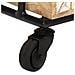 Carrello Da Cucina A 3 Livelli 46x30x76 Cm In Massello Di Mango - Foto miniatura 6