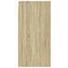 Mobile TV Bianco Rovere Sonoma 30,5x30x60 cm Legno Multistrato - Foto miniatura 3