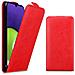 Custodia Compatibile Con Samsung Galaxy A22 4g / M22 / M32 4g In Rosso Mela - Coperchio Protettivo In Design Flip Con Chiusura Magnetica - Foto miniatura 7
