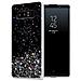 Custodia Compatibile Con Samsung Galaxy Note 8 In Nero Con Glitter - Coperchio Protettivo In Silicone Tpu Flessibile Con Glitter Scintillanti - Foto miniatura 1