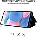 Custodia Compatibile Con Samsung Galaxy A50 / A30s / A50s In Tormalina Nera - Clear View Specchio Coperchio Protettivo Con Funzione Di Supporto Protezione A 360 Gradi - Foto miniatura 5