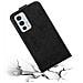 Custodia Compatibile Con Oneplus 9rt 5g In Nero Di Notte - Coperchio Protettivo In Design Flip Con Chiusura Magnetica - Foto miniatura 4