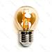 Lampadina Led Filamento Ambrata G45 4w Attacco E27 420 Lumen 2200k Luce Calda D45h73mm Angolo 360 Equivale 37w Incadescenza - Foto miniatura 1