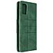 Custodia Similpelle Soft-touch Galaxy A03s Funzione Supporto Verde - Foto miniatura 1