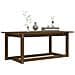 Tavolino da Salotto Miele 110x55x45 cm Legno Massello di Pino - Foto miniatura 7