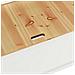 Panca Bianca 107x45x75,5 cm Legno Massello di Abete - Foto miniatura 13