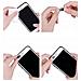 1x Webcam Cover Slider Tappo Privacy Protection Copri Fotocamera Tablet Laptop Pc Mac Smartphone Nero - Foto miniatura 3