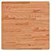 Piano Per Tavolo 60x60x1,5 Cm Quadrato Legno Massello Di Faggio - Foto miniatura 2