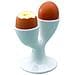 White Porcelain Double Egg Cup - Foto miniatura 1