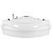 Vasca Idromassaggio Angolare Con Led Monaco Con Altoparlante Bluetooth Integrato 210 X 145 Cm Bianco - Foto miniatura 3