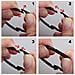 Ganci Per Tenda Da Doccia Circle, Confezione Da 20 Black - Foto miniatura 3