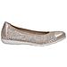 Taupe Metallic Casual Closed Ballerinas Ballerine Pelle Scarpe Donna Metallici Eu 37, 9-22151-42-341 - Foto miniatura 2