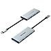 TOPHB replicatore di porte e docking station per laptop Cablato USB 3.2 Gen 1 (3.1 Gen 1) Type-C Argento - Foto miniatura 1