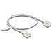 Cavo di rete RJ45 Cat. 6 UTP Ultra Slim 0,5 m grigio con connettori corti - Foto miniatura 1